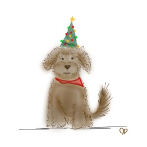 My doodle of my doodle dog