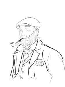 Sketch of the future version of myself